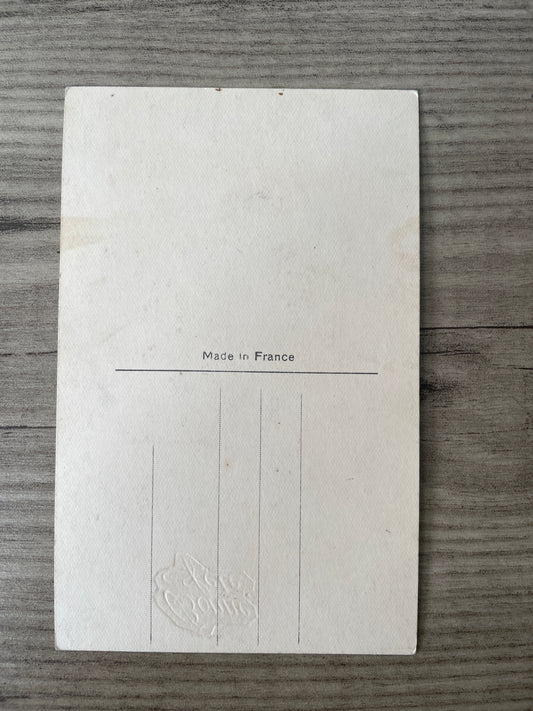 フランスアンティーク ポストカード「カップル」